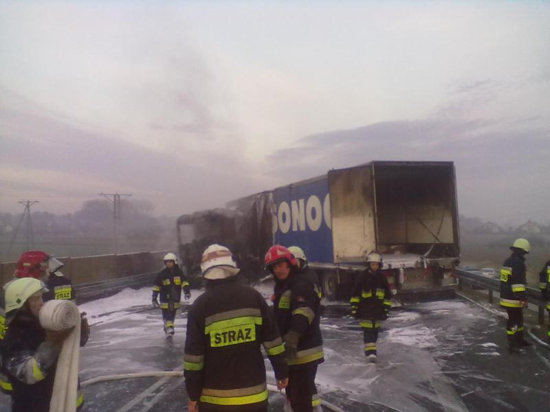 Wypadek na obwodnicy Wojnicza