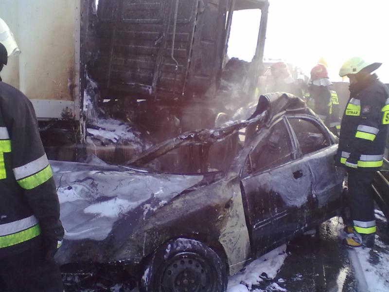 Wypadek na obwodnicy Wojnicza